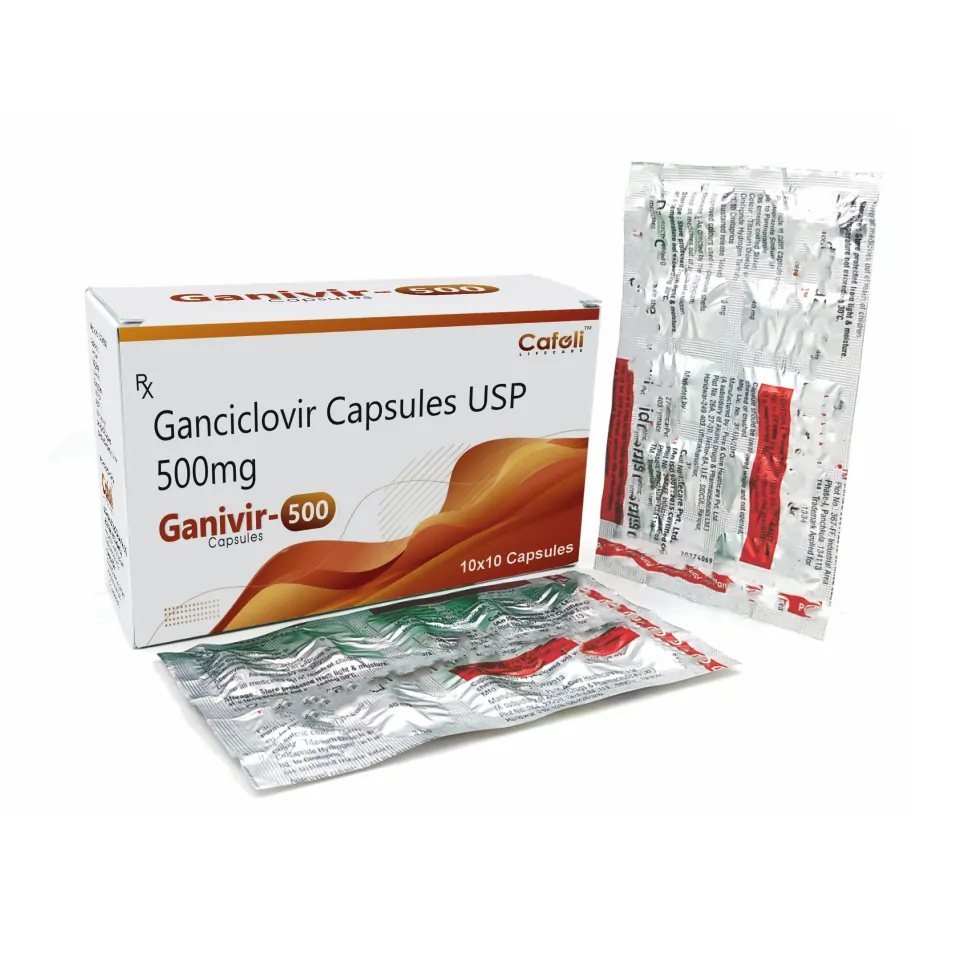 Ganciclovir 500 mg capsule top manufacturer India